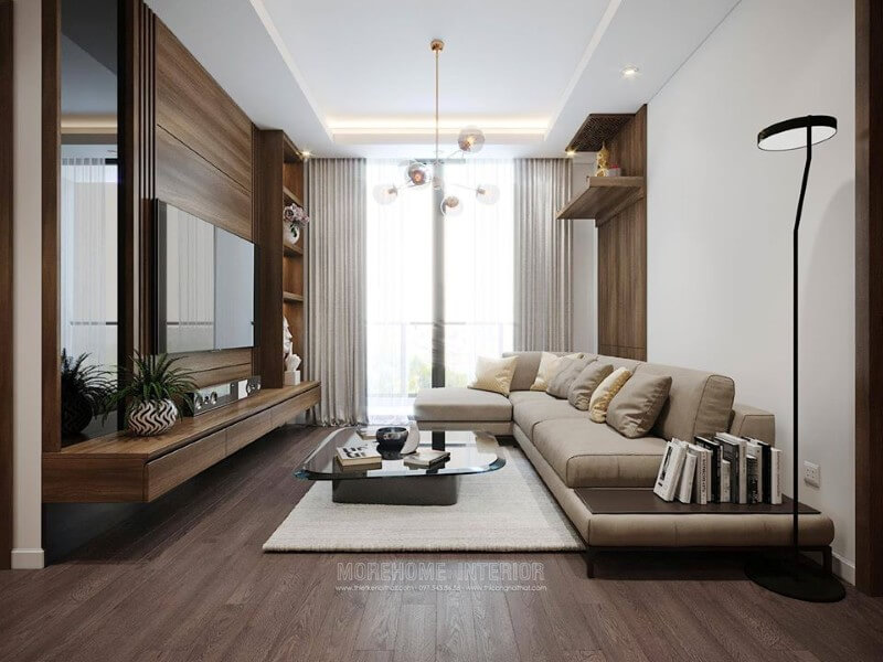 Thiết kế nội thất chung cư đơn giản, bố trí khoa học Thiết kế phòng ngủ