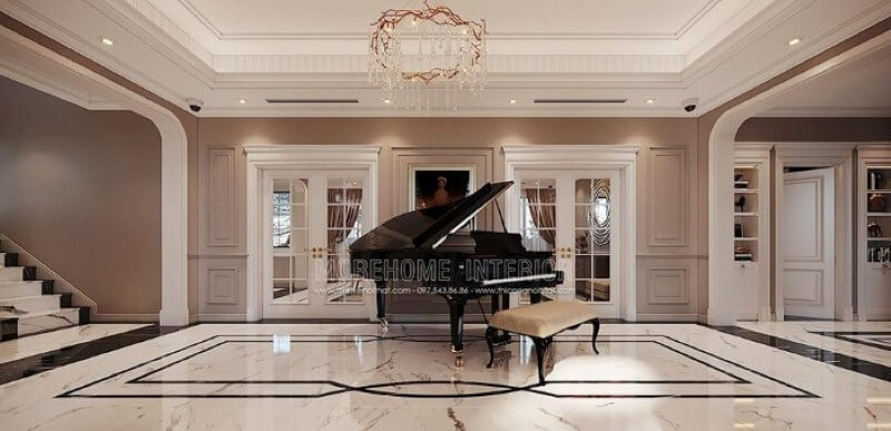 Trang trí nội thất cao cấp tại biệt thự Vinhomes Imperia Hải Phòng thiết kế biệt thự