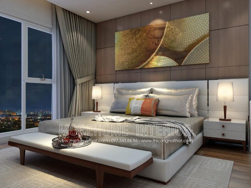 Giường ngủ bọc da Giường ngủ bọc da