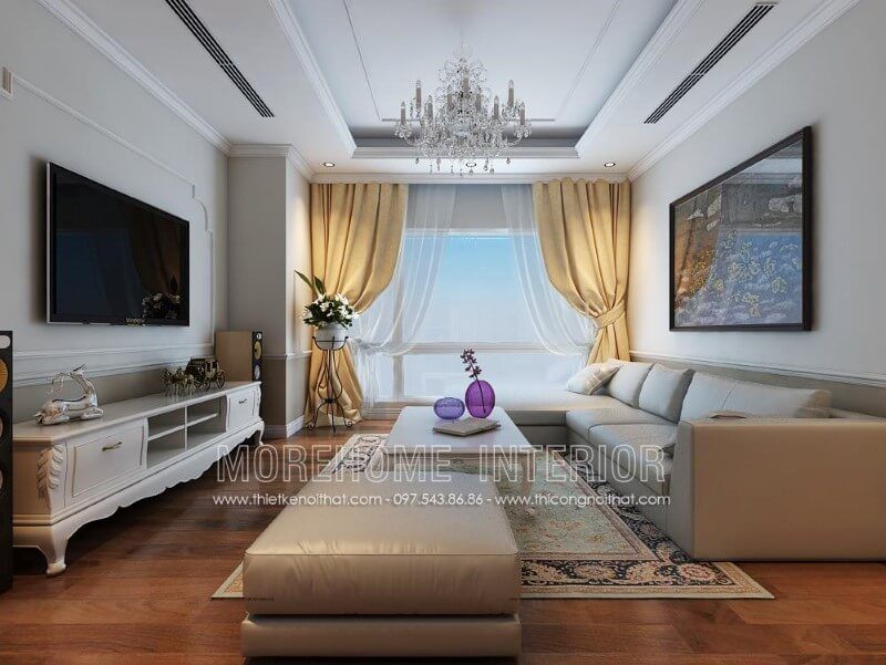 Thiết kế, sản xuất Sofa hiện đại MS-010 bọc da màu ghi đẹp, tiện lợi cho phòng khách nhà phố