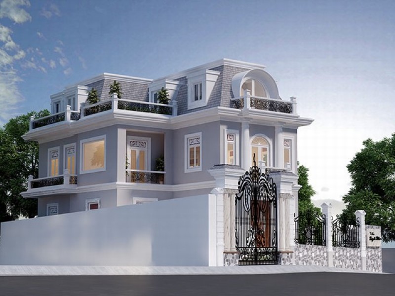 Điểm danh những mẫu thiết kế biệt thự 2 tầng đẹp đến nao lòng Điểm danh những mẫu thiết kế biệt thự 2 tầng đẹp đến nao lòng